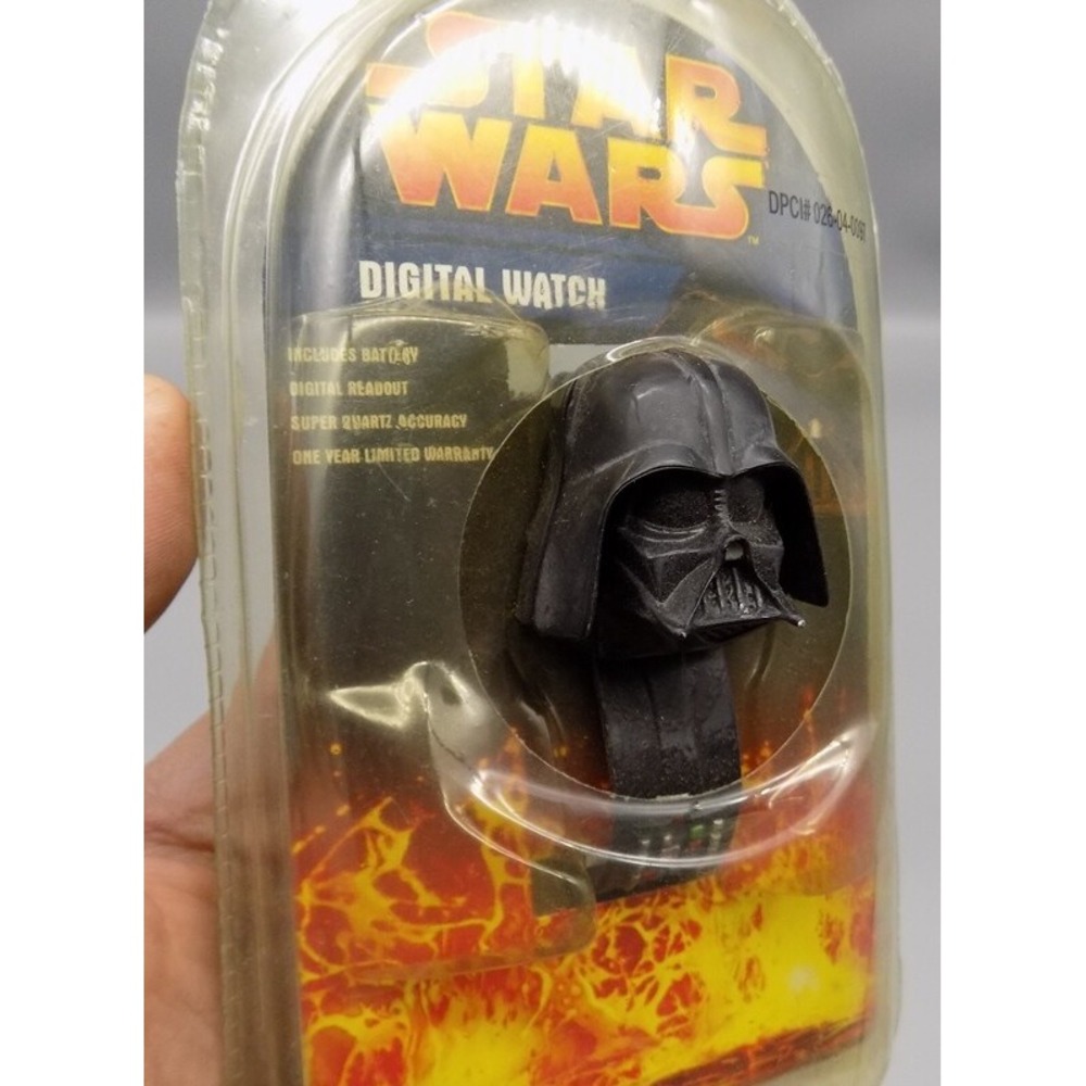 Sealed Darth Vader Watch 2005 Digital Vintage Star Wars Lucasfilm New
